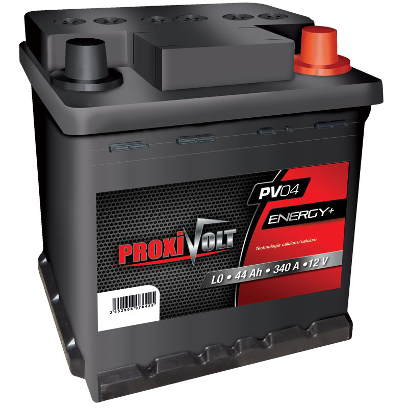 Batterie de démarrage 12V 80Ah 720A sans entretien pour VUL et VL