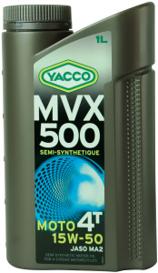 Yacco MVX 500 4T 15W50