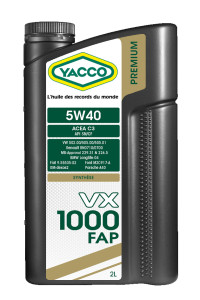 Yacco VX 1000FAP 5W40